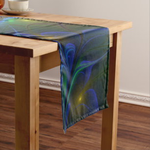 Caminho De Mesa Pequeno Arte moderna abstrata luminosa colorida do Fractal