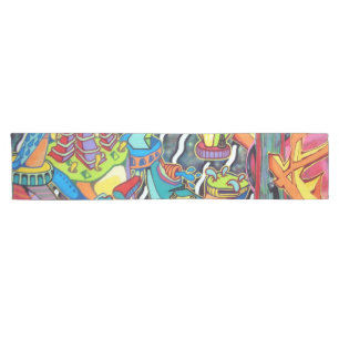 Caminho De Mesa Pequeno Arte Urbana 1.