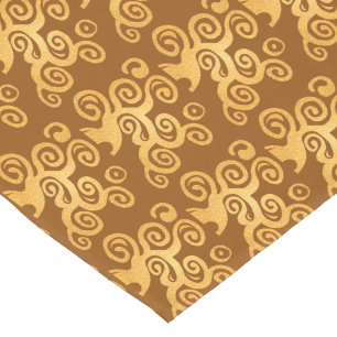 Caminho De Mesa Pequeno Árvore de vida - versão de Brown e de ouro