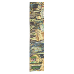 Caminho De Mesa Pequeno Árvores De Grandes Aviões De Vincent Van Gogh