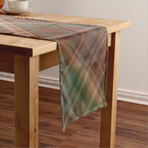 Autumn Baldcypress Laranja, Vermelho e Xadrez Verd