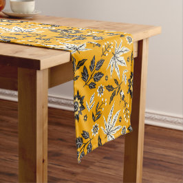 Caminho De Mesa Pequeno Autumn Leaves, Berries & Acorns