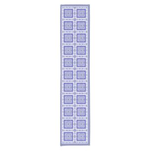 Caminho De Mesa Pequeno Azul de rendas cerâmicas de Grécia
