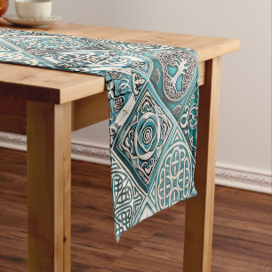 Caminho De Mesa Pequeno Azulejos Celulares Irlandeses