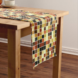 Caminho De Mesa Pequeno Azulejos piscinas, Azulejos Mosaicos Castanhos, Pa