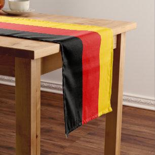 Caminho De Mesa Pequeno Bandeira alemã Cores Schwarz Rot Dourado