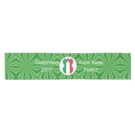Caminho De Mesa Pequeno Bandeira Anjo Italiana para o Natal