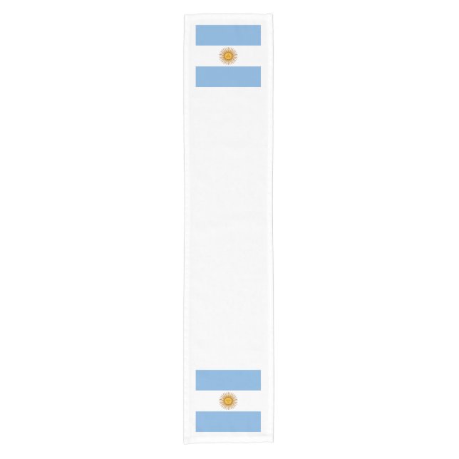 Caminho De Mesa Pequeno Bandeira: Argentina (Frente)