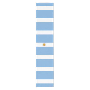 Caminho De Mesa Pequeno Bandeira da Argentina Mesa Runner