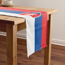 Caminho De Mesa Pequeno Bandeira da Eslováquia