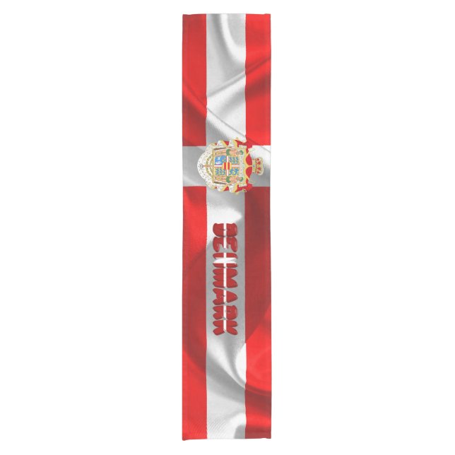 Caminho De Mesa Pequeno Bandeira dinamarquesa (Frente)