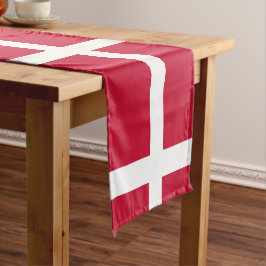 Caminho De Mesa Pequeno Bandeira Dinamarquesa e viagem da Dinamarca, fãs d