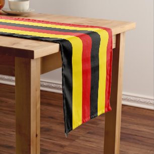 Caminho De Mesa Pequeno Bandeira do Uganda