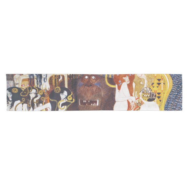 Caminho De Mesa Pequeno Beethoven Frieze (detalhe), Gustav Klimt (Horizontal)