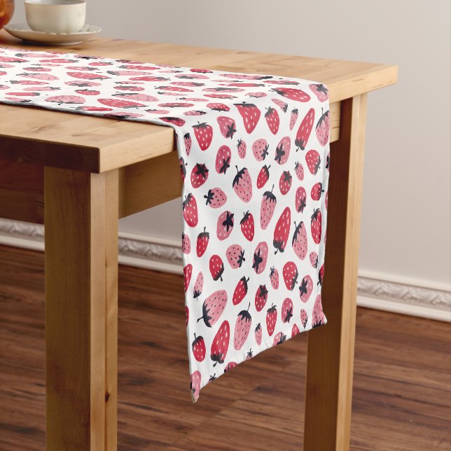 Caminho De Mesa Pequeno Berry Sweet Baby Shower Table Runner Decor (No Local)