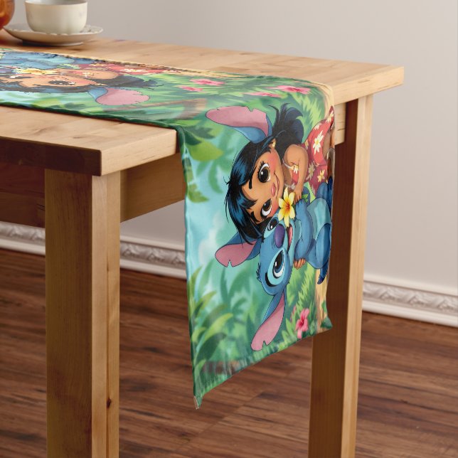 Caminho De Mesa Pequeno Beste Freunde fürs Leben – Lilo & Stitch   (No Local)