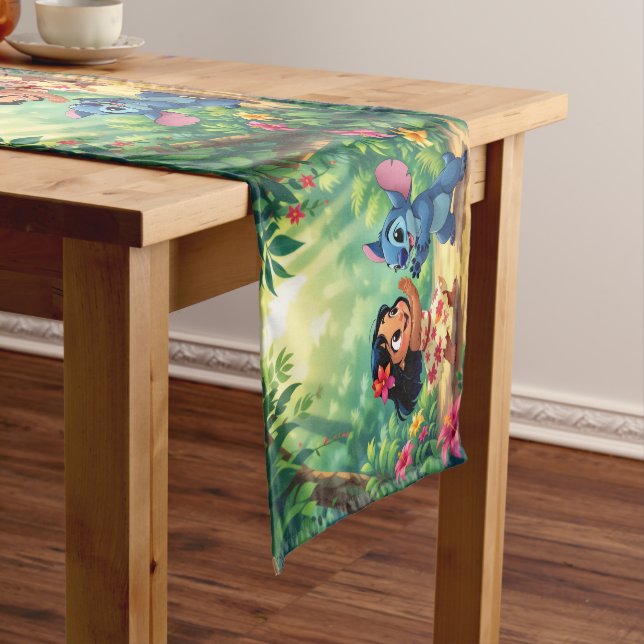 Caminho De Mesa Pequeno Beste Freunde fürs Leben – Lilo & Stitch   (No Local)