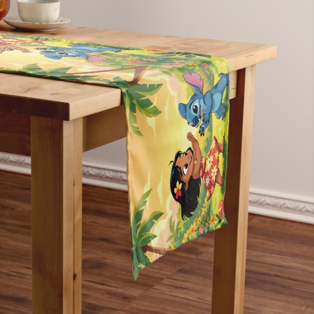 Caminho De Mesa Pequeno Beste Freunde fürs Leben – Lilo & Stitch   (No Local)