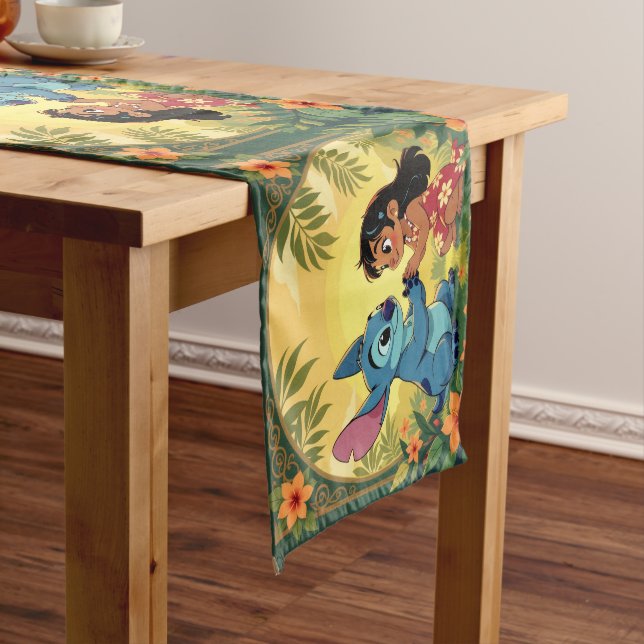 Caminho De Mesa Pequeno Beste Freunde fürs Leben – Lilo & Stitch   (No Local)