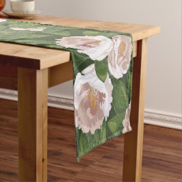 Caminho De Mesa Pequeno Big Bloom Camellia Charm