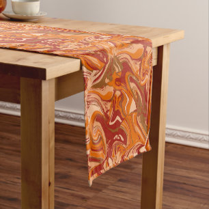 Caminho De Mesa Pequeno Bolo de Laranja