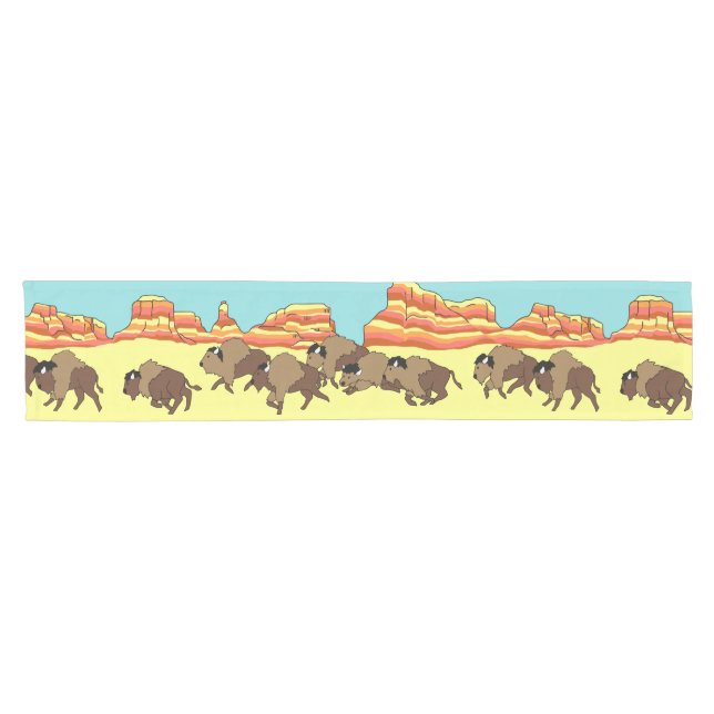 Caminho De Mesa Pequeno Búfalo do sudoeste (Horizontal)