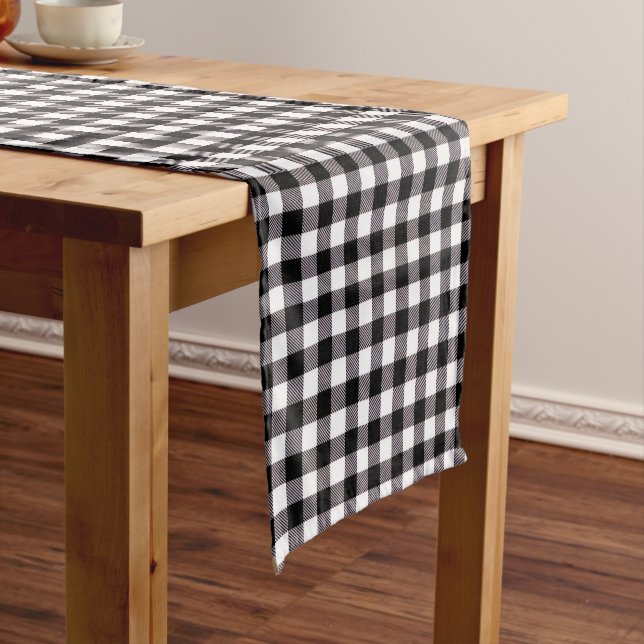 Caminho De Mesa Pequeno Buffalo Plaid  (No Local)