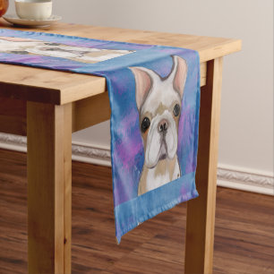 CAMINHO DE MESA PEQUENO BULDOGUE FRANCÊS