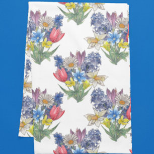 Caminho De Mesa Pequeno Buquê de Primavera
