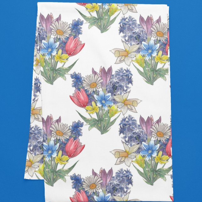 Caminho De Mesa Pequeno Buquê de Primavera (Criador carregado)