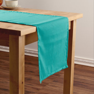 Caminho De Mesa Pequeno Calmo & simples Fundo texturizado turquesa
