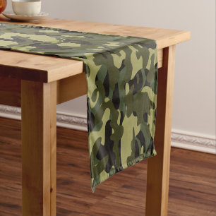 Caminho De Mesa Pequeno Camuflagem Euro Primavera