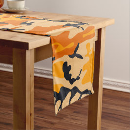 Caminho De Mesa Pequeno Camuflagem Laranja, Militar, Exército