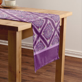 Caminho De Mesa Pequeno Cardinal Red Rosace