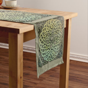 Caminho De Mesa Pequeno Celtic Knotwork Mandala
