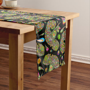 Caminho De Mesa Pequeno Chameleon Psychedelic Fantasy