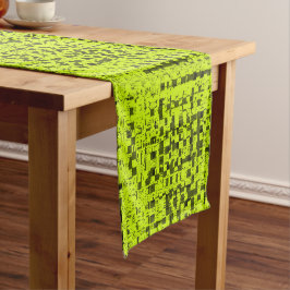 Caminho De Mesa Pequeno Chartreuse Tweed