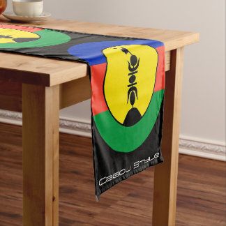 Caminho De Mesa Pequeno Chemin de table Drapeau Kanak