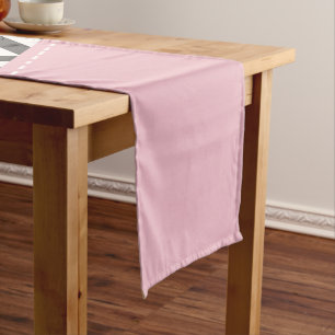 Caminho De Mesa Pequeno Cinza Zigzag, Cinza Chevron, Zigzag Patterno, Rosa