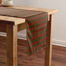 Caminho De Mesa Pequeno Clan Cameron Tartan Xadrez
