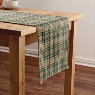 Caminho De Mesa Pequeno Clan Farrell Tartan Pattern Xadrez Irlandesa
