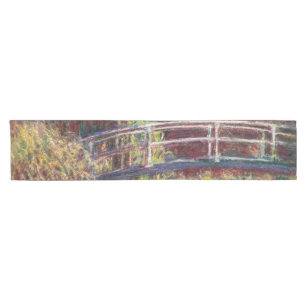 Caminho De Mesa Pequeno Claude Monet - Lagoa de Água Lily, Harmonia Rosa
