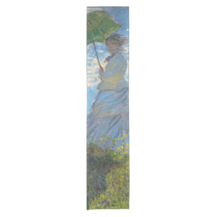 Caminho De Mesa Pequeno Claude Monet - O Promenade, Mulher com Parasol