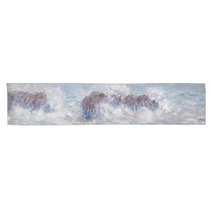 Caminho De Mesa Pequeno Claude Monet - Tempestade ao largo da costa de Bel