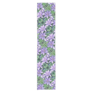 Caminho De Mesa Pequeno Clematis Roxo