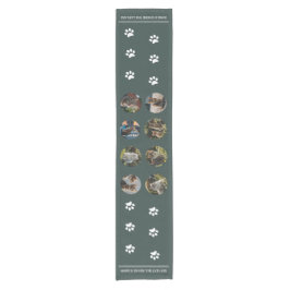 Caminho De Mesa Pequeno Cor de Foto Personalizada Verde