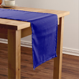 Caminho De Mesa Pequeno Cor Sólido Azul do marinho