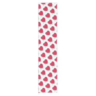 Caminho De Mesa Pequeno Coração iluminado