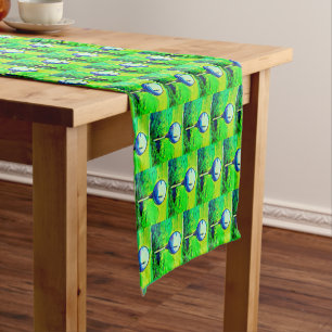 Caminho De Mesa Pequeno Corredor da mesa de jantar do teste padrão da bol