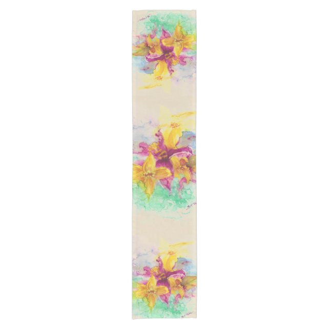 Caminho De Mesa Pequeno Corredor da mesa do lírio (Frente)